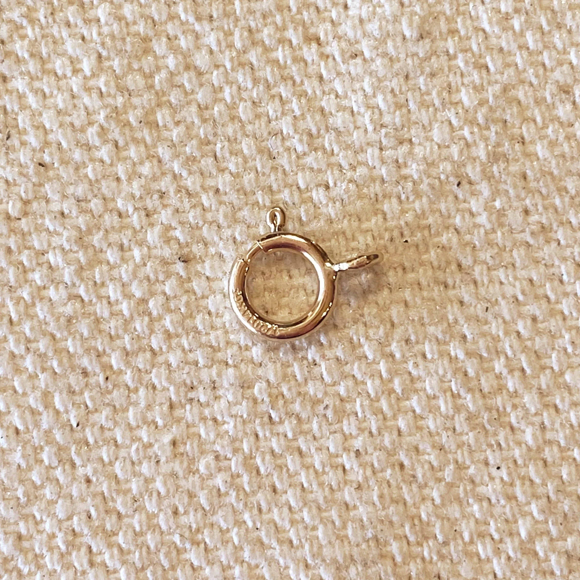 14k Gold Filled Spring Ring Clasp