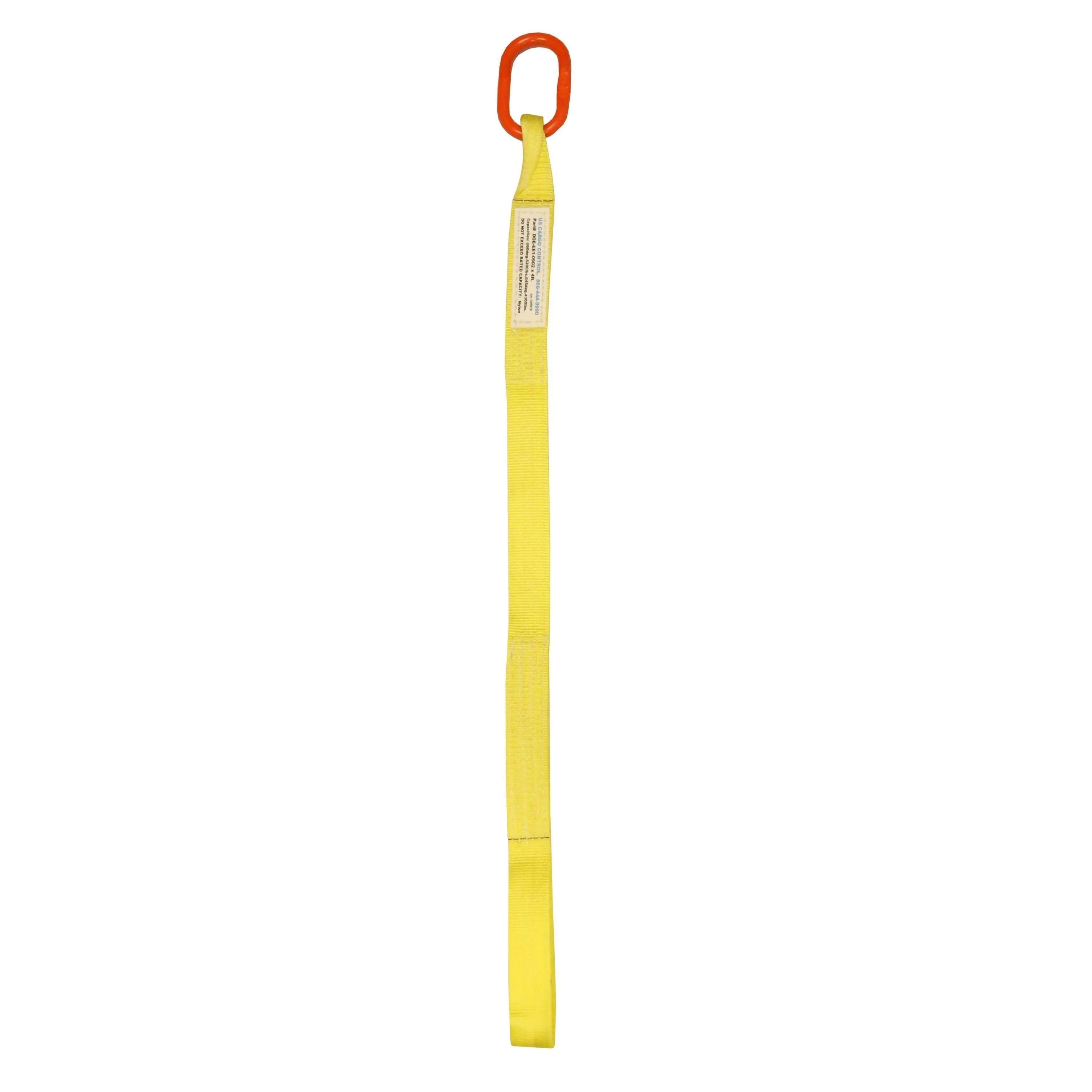 2"x20' (1 ply) Single Leg Nylon Sling w/ Master Link & Sewn Loop