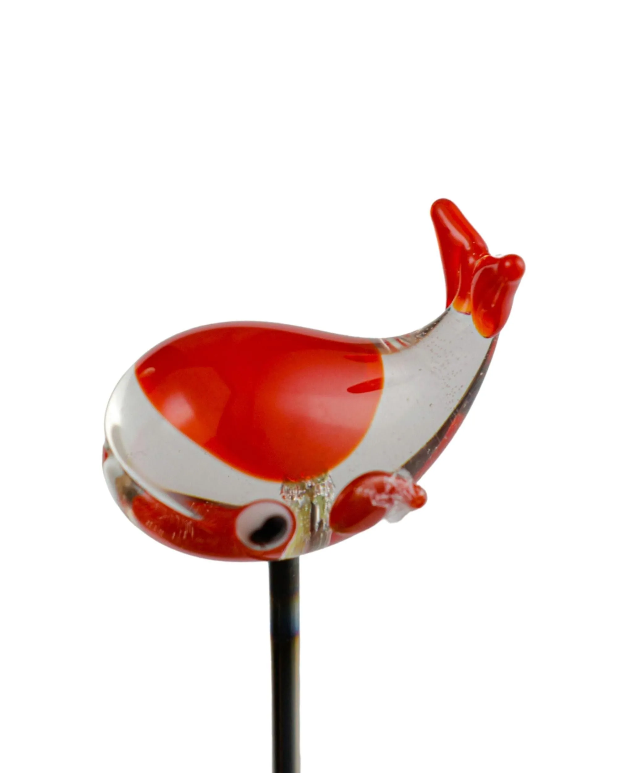5” Glass Designed Metal Pokers