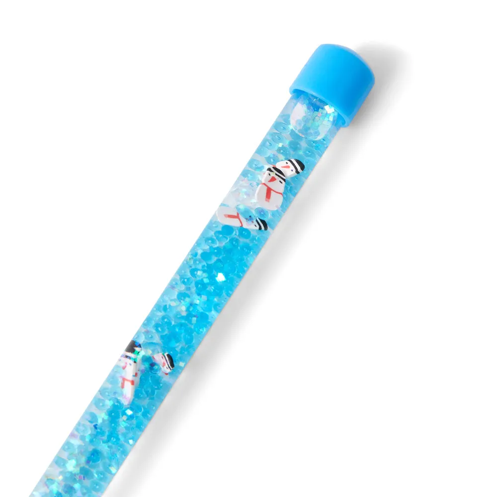 Accessorize London Girl's Multi Snowman Wand Pen