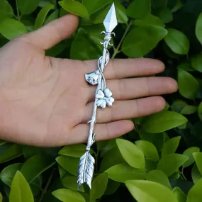 Arrow And Rose Hairpin or Gift for Pixie Warriors Friends