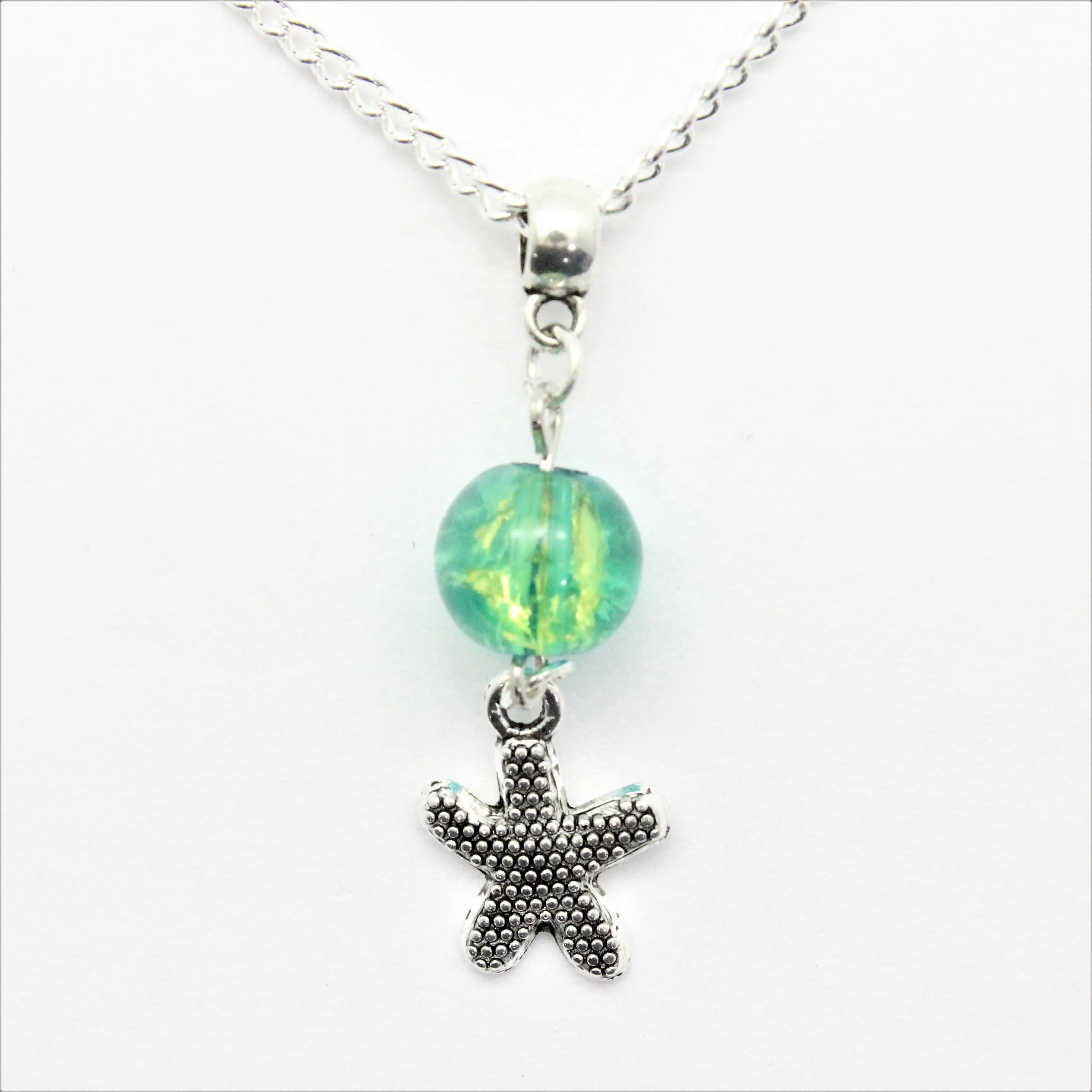 AVBeads Jewelry Beach Necklace 24-inch Y Bead Dangle Starfish Charm JWLNCBP0201
