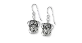 Bullmastiff Earrings Jewelry Sterling Silver Handmade Dog Earrings BM2-E