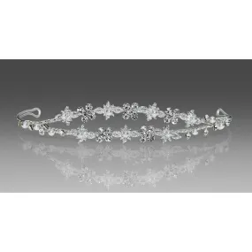 Double Tiered Crystal Headpiece