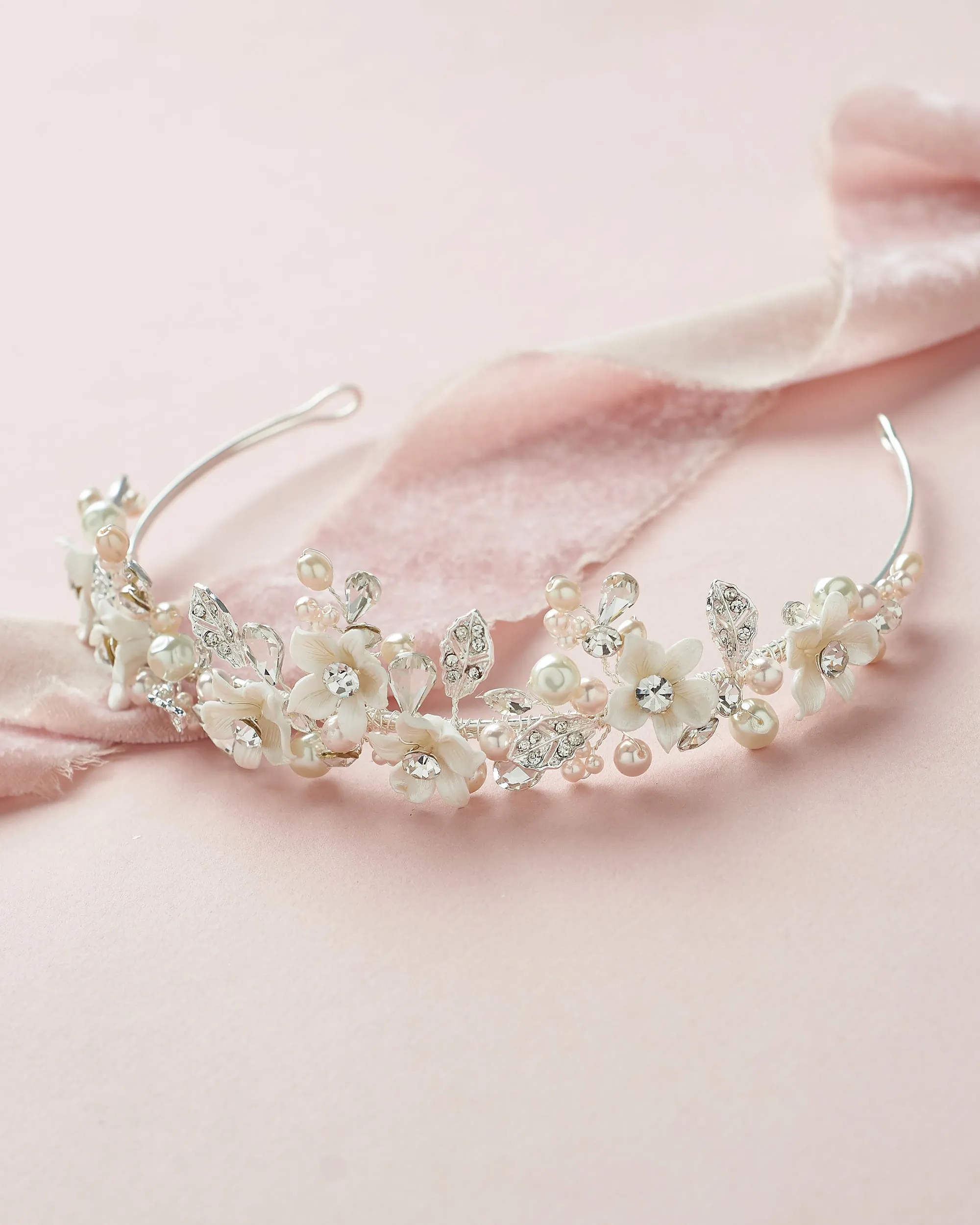 Giovanna Floral Tiara