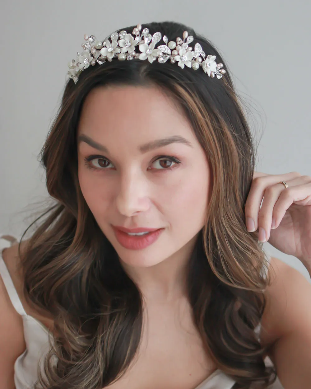 Giovanna Floral Tiara