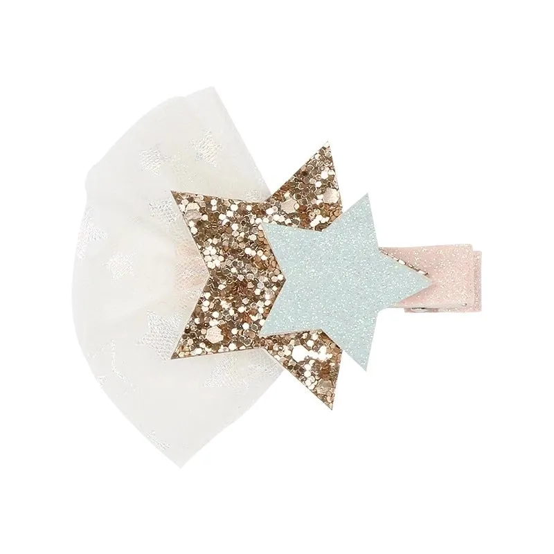 Kid's Cute  Bow Knot Cloth Handmade Hair Clip