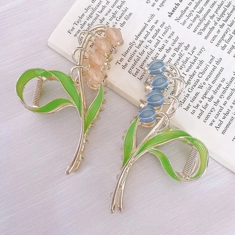 Lady Flower Alloy Hairpin Hair Claws