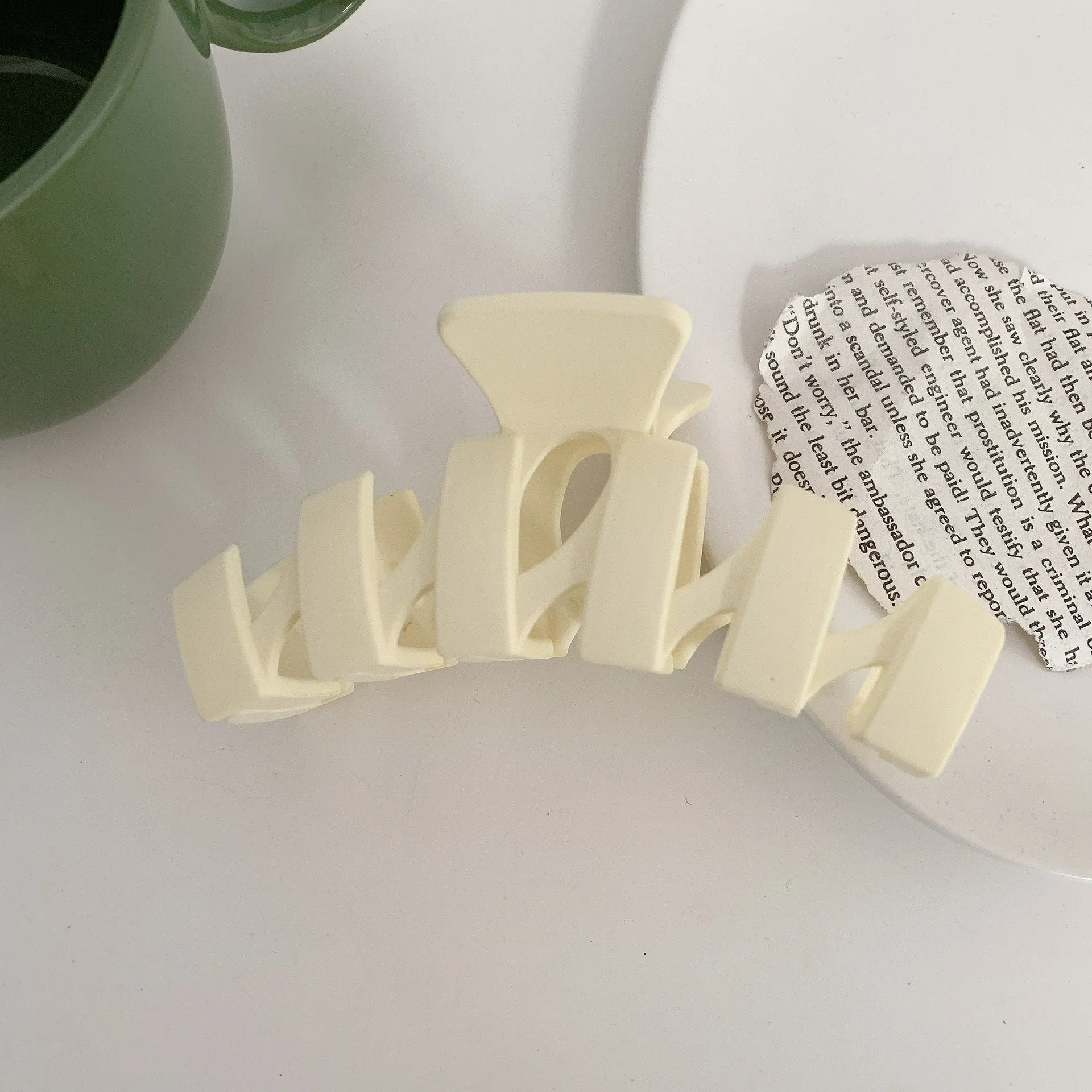 Large Shark Hair Claw Clip Summer Vintage Ponytail Shark Clip Hair Crab Barrette Hair Accessories for Women Girls