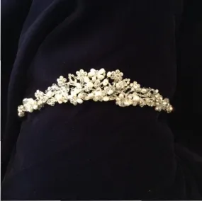 Pearl Blooms Tiara