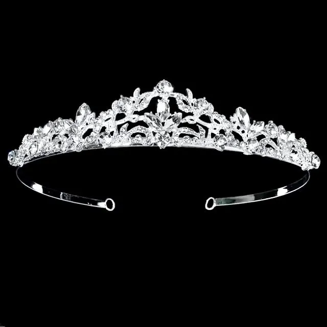 "Kenna" - Crystal Bridal Tiara - Available in Rose Gold and Silver