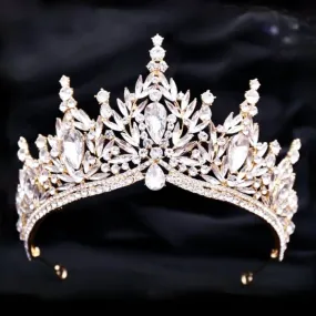 "Manohla" -  Crystal Wedding Tiara - More Colors