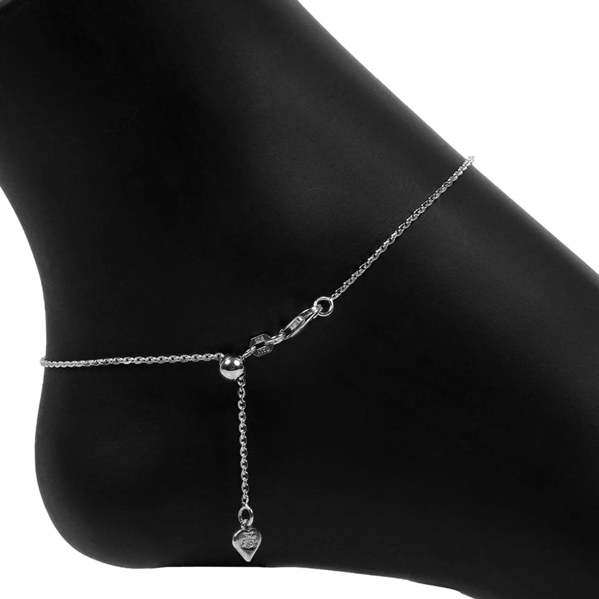 Roma Cross Charm Adjustable Anklet