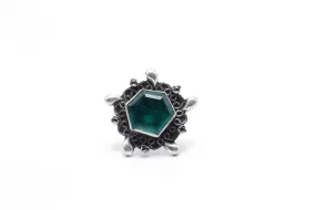 Silver Tiara Charming Ring