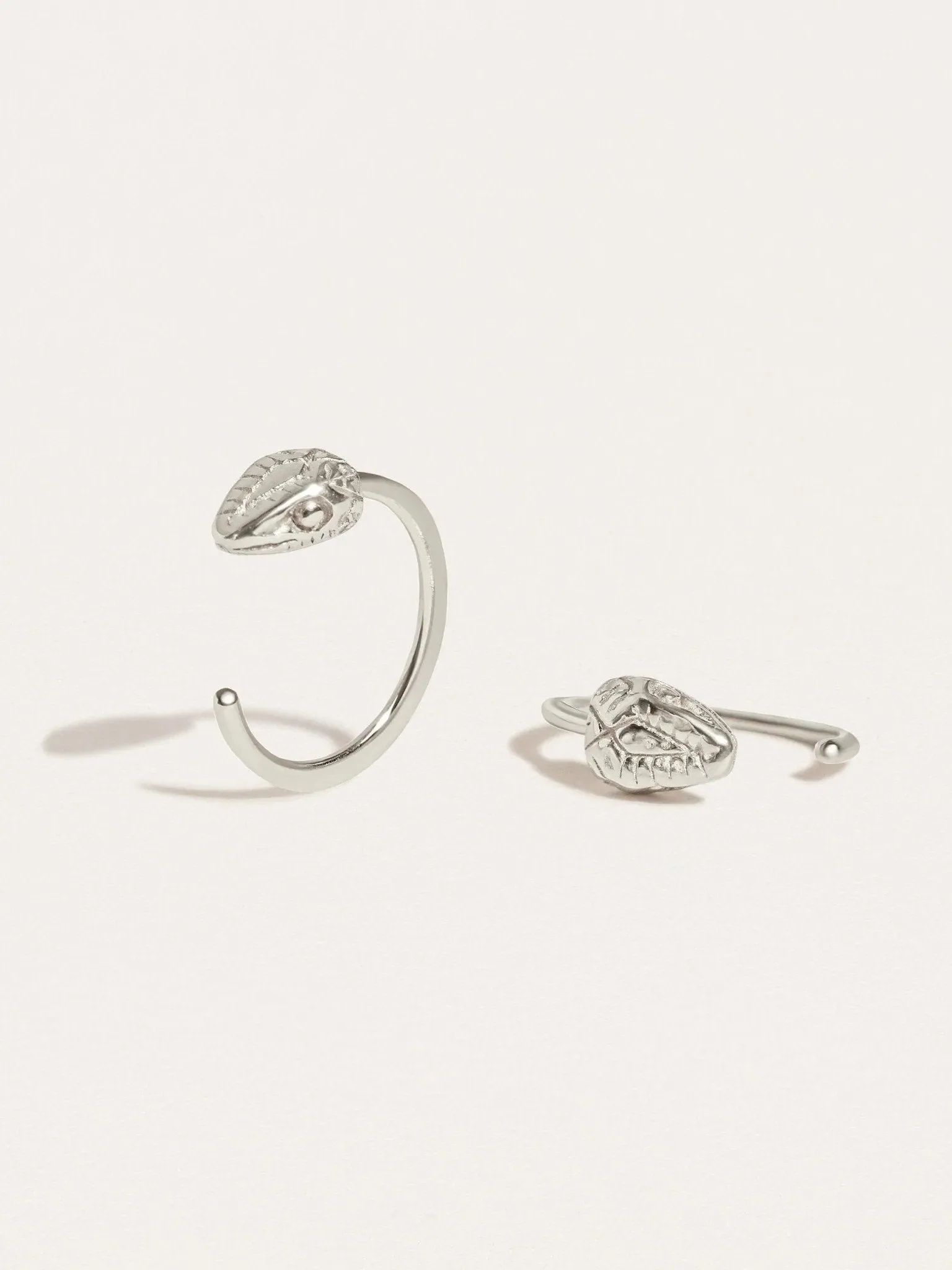 Snake Huggie Earrings