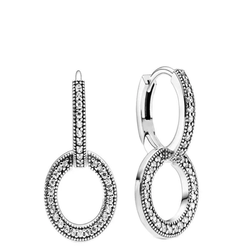 Sterling Silver Charms Jewelry Earring