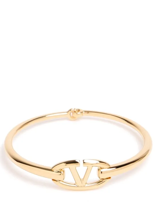 Valentino Garavani   V Logo Moon choker 