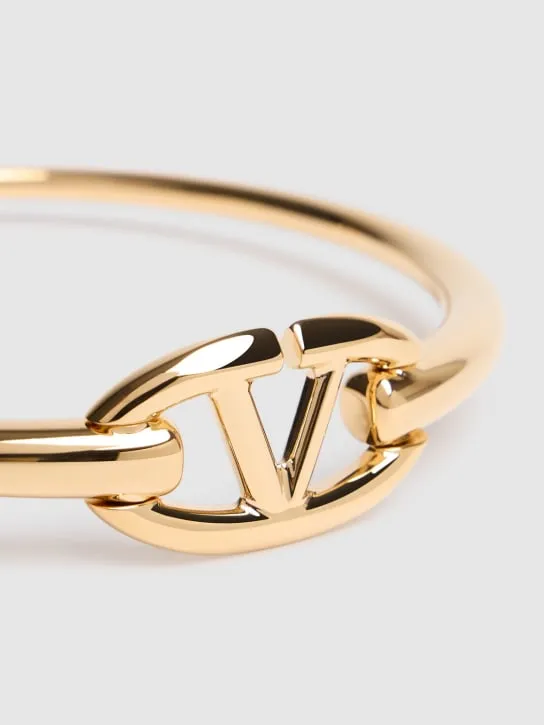 Valentino Garavani   V Logo Moon choker 